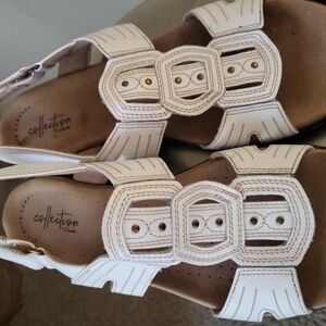 Collection B Cream Women's Sandals